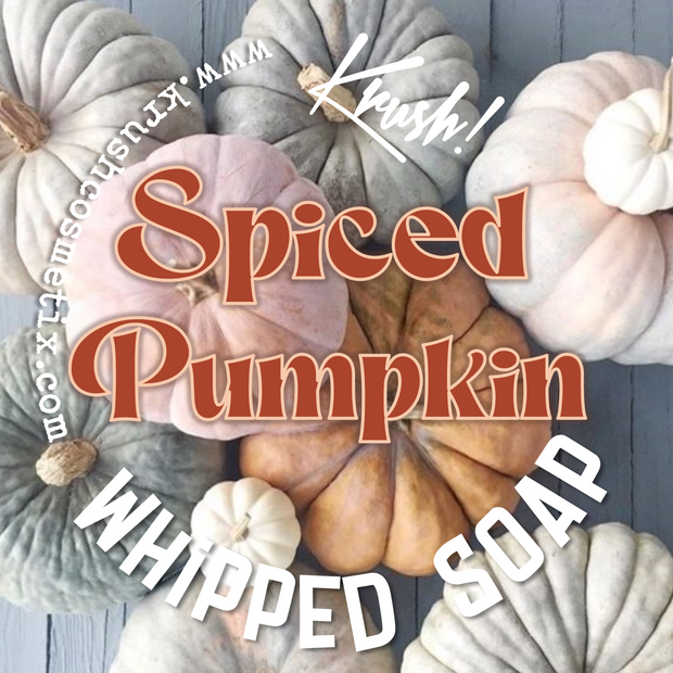 Spiced Pumpkin Whipped Soap