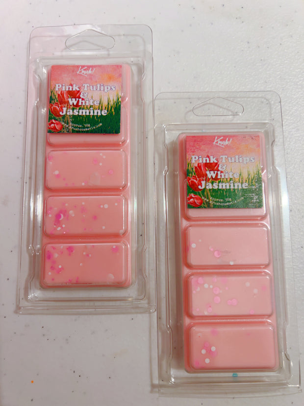 Pink Tulips and White Jasmine 50g Snapbar